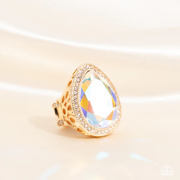 Illuminated Icon-Gold Ring